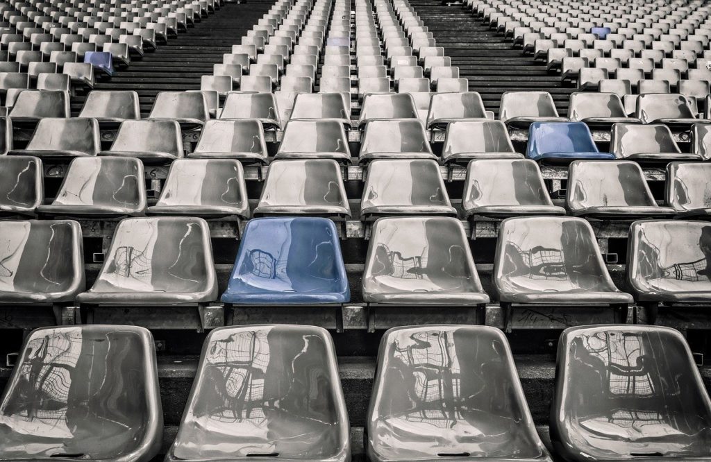 stadium, rows of seats, grandstand